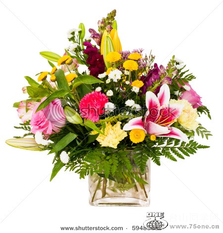 stock-photo-colorful-flower-bouquet-arrangement-centerpiece-in-vase-isolated-on-white-59485435-1.jp